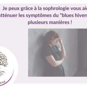 Je peux vous aider à atténuer les symptômes du « blues hivernal »